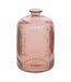 Vase Design en Verre Luz 23cm Rose-1