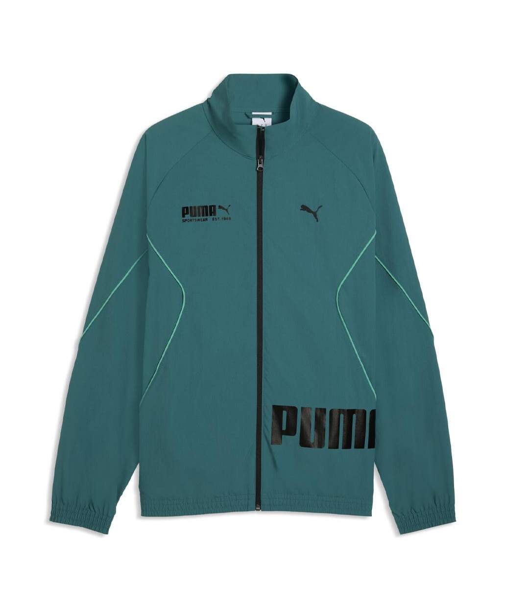 Veste verte homme puma sport relaxed-1