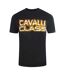 T-shirt Motif/style Enflammé Homme Noir Cavalli Class-1