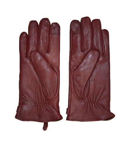 Gants femme bordeaux Timberland