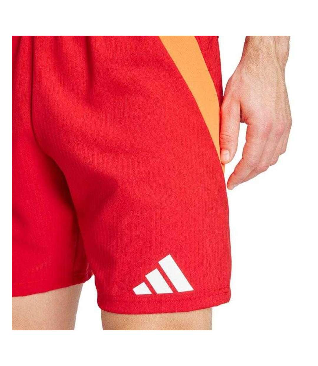 Short De Foot Tiro Competition Match Homme Rouge Orange Adidas-4