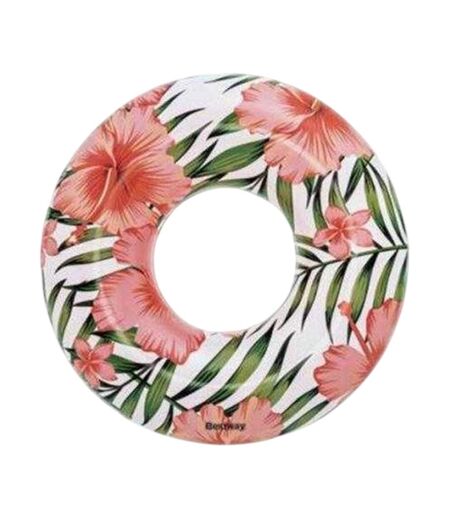 Childrens/kids Palm Leaf Inflatable Ring One Size Blue Pink Bestway