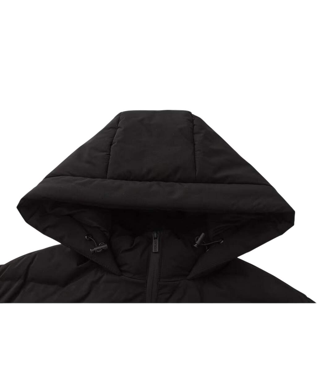 Womens/ladies Polyester Puffer Jacket Black Everlast-3