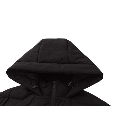Womens/ladies Polyester Puffer Jacket Black Everlast