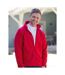 Russell Mens Full Zip Outdoor Fleece Jacket (Classic Red) - UTBC575-1