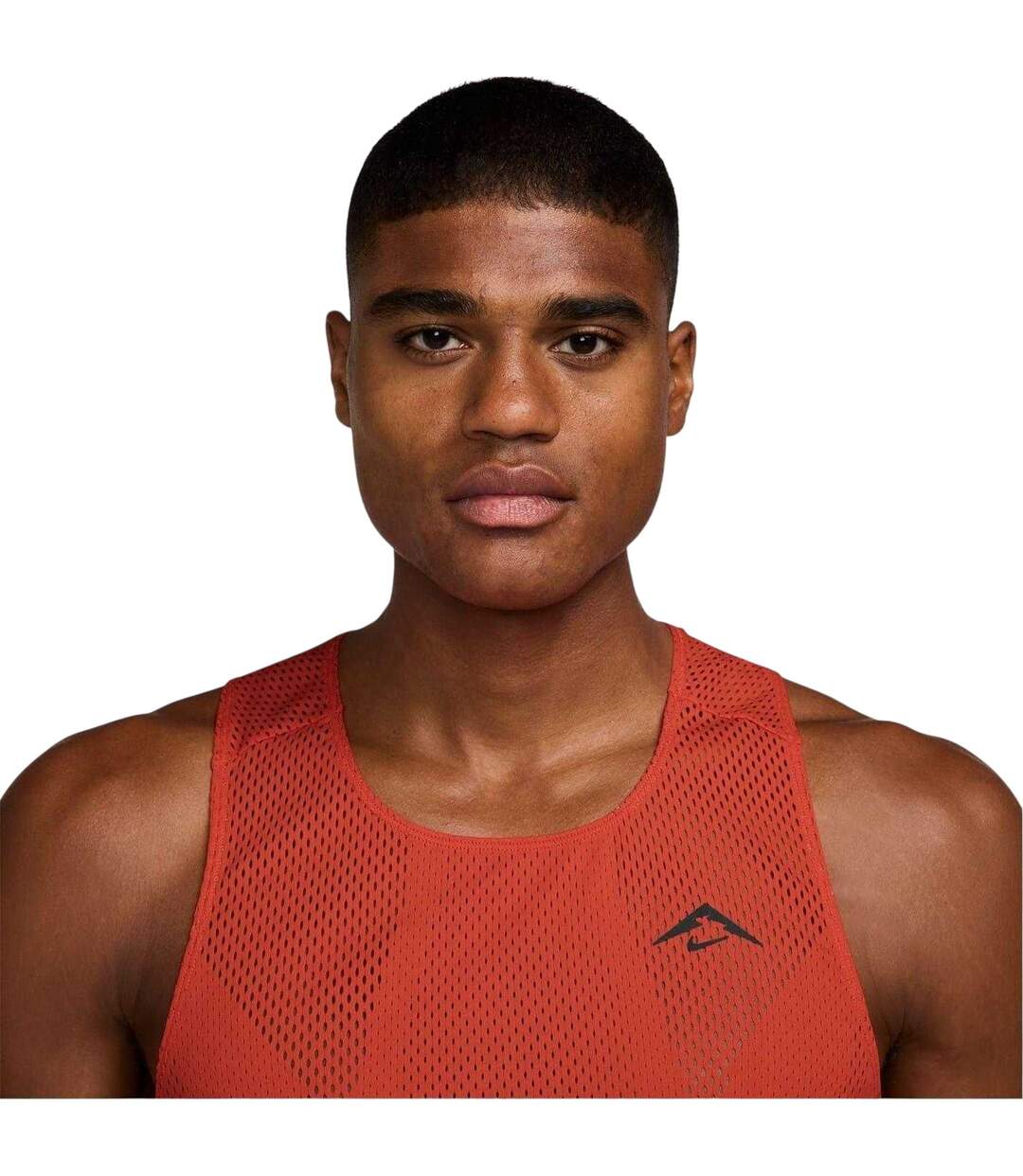 Mens Trailwind Dri-fit Race Vest Red Black Nike-4
