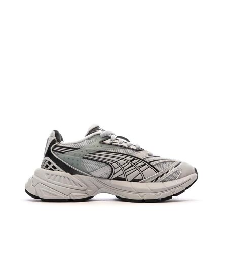 Baskets gris/bleu femme puma velophasis always on