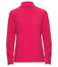 Ladies Half Zip Up Lightweight Microfleece Fur Lined Fleece Jacket