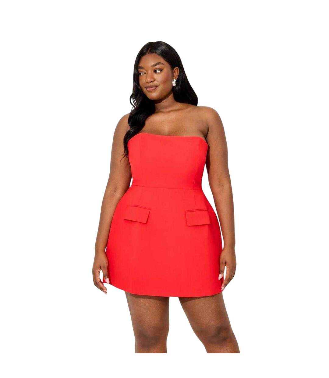 Robe Courte Femme Rouge Odd Muse-2
