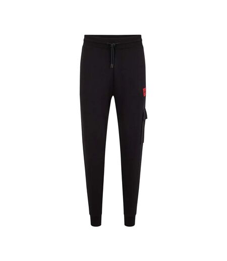 Mens Dwellrom Jogging Bottoms Black Hugo