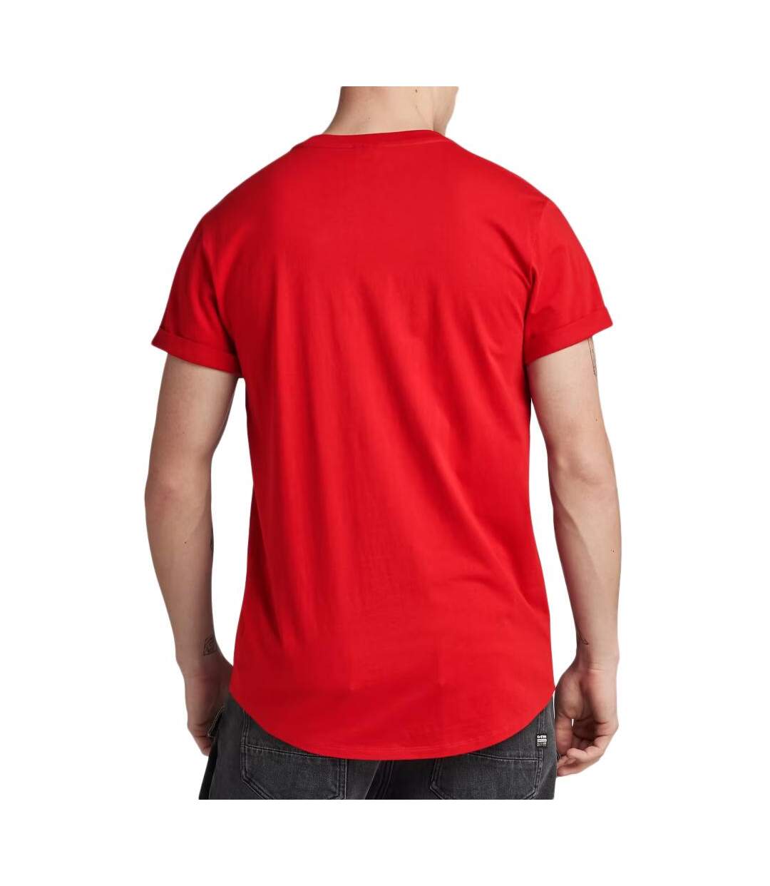 T-shirt Rouge Homme G-Star Raw D16396 - M