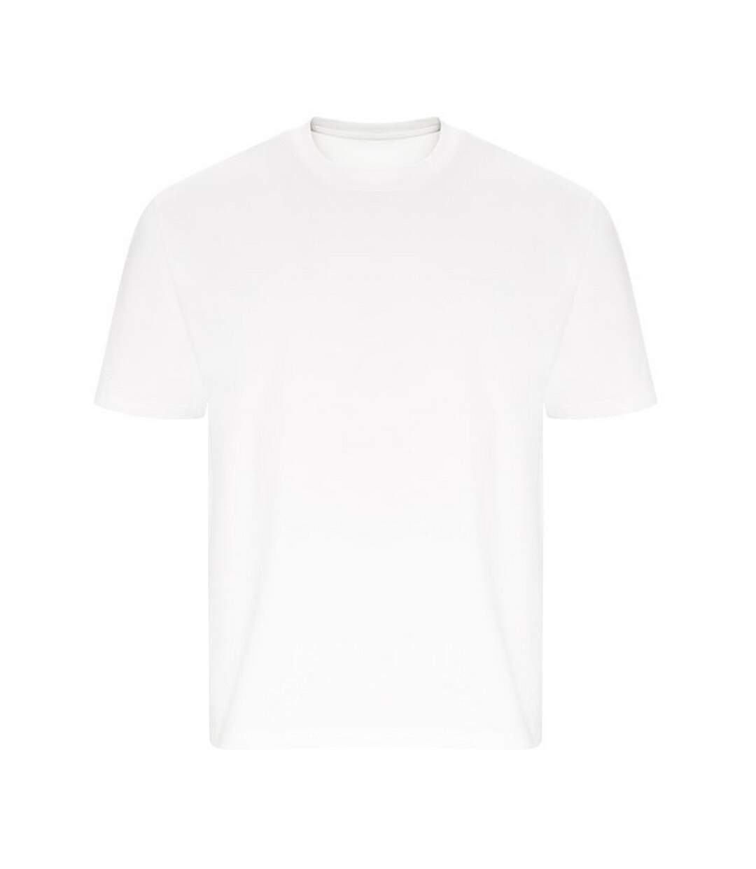Unisex Adult Arrow Heavy Oversized T-shirt White Ecologie-1