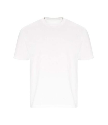 Unisex Adult Arrow Heavy Oversized T-shirt White Ecologie