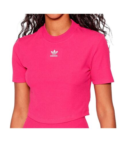 T-shirt Rose Femme Adidas Crop HG6165 - 34