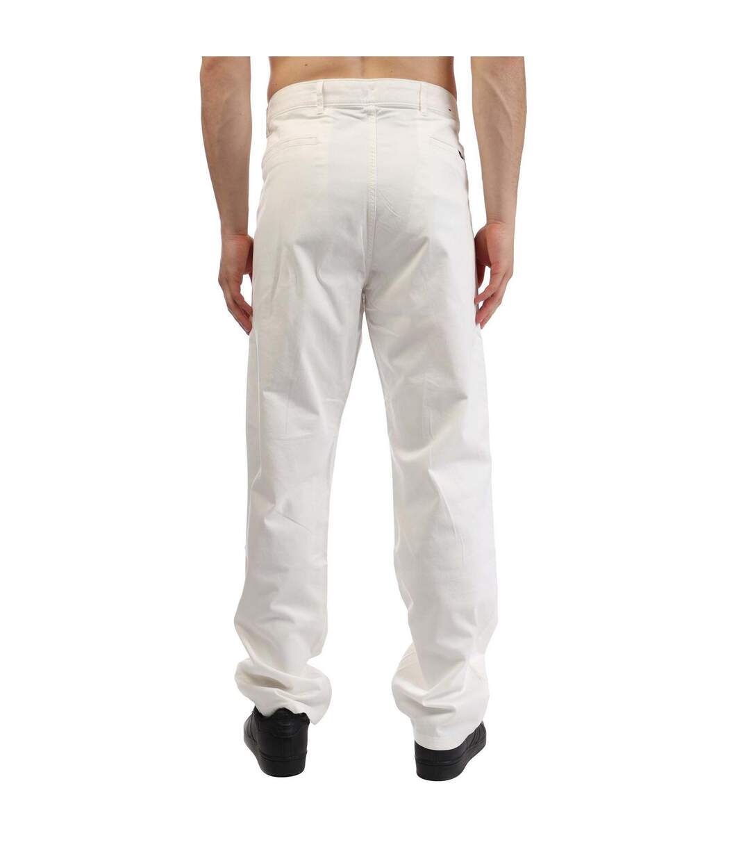 Mens Cotton Chinos Natural Boss-3