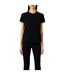 T-shirt Motif/style Aile De Chauve-souris Et Logo Femme Noir Levis-1