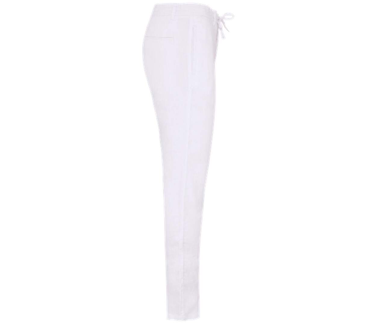 Pantalon en lin - Homme - PATS732 - blanc-2