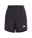 Womens/ladies High Waist Running Shorts Black Adidas-2