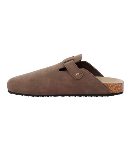 Mules kaber homme marron foncé Regatta