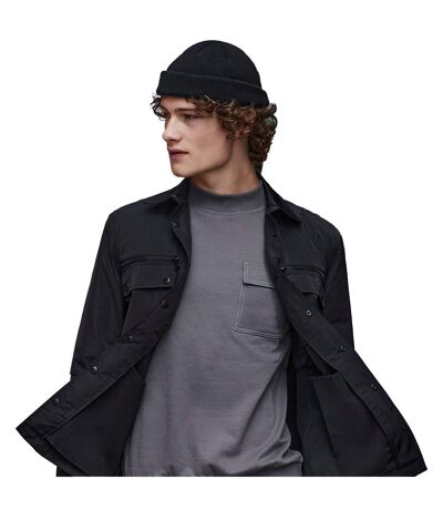 Fisherman Mini Recycled Beanie Black Beechfield