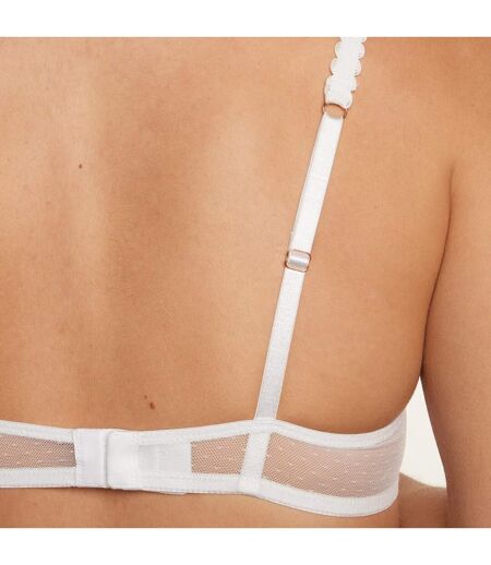 Soutien-gorge à armatures blanc Mode