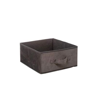 Boîte de Rangement Velours Mix N Modul 31x31cm Gris Foncé