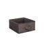 Boîte de Rangement Velours Mix N Modul 31x31cm Gris Foncé-1