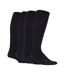 2 Pack 80 Denier Compression Knee High Energising Socks 6-11 UK-1