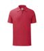 Polo iconic homme rouge chiné Fruit of the Loom Fruit of the Loom