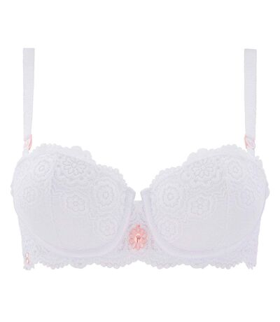 Soutien-gorge coques moulées blanc Rosee
