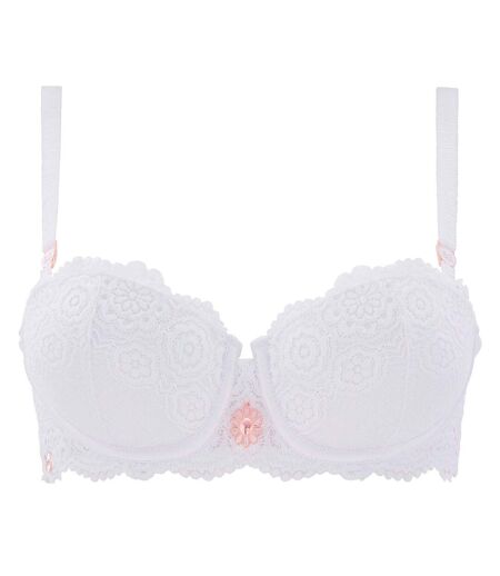 Soutien-gorge coques moulées blanc Rosee