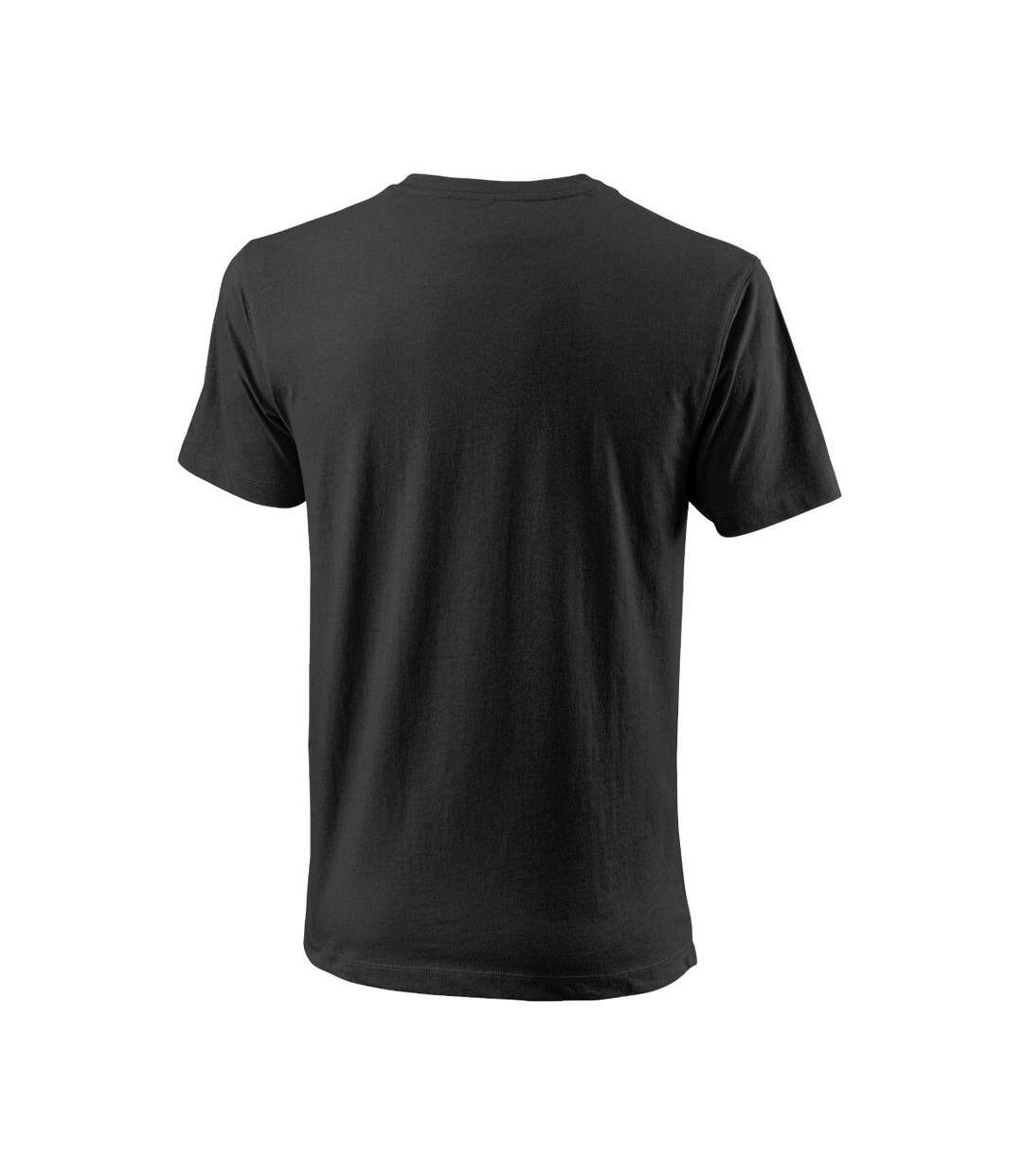 T-shirt noir homme wilson team - m-2