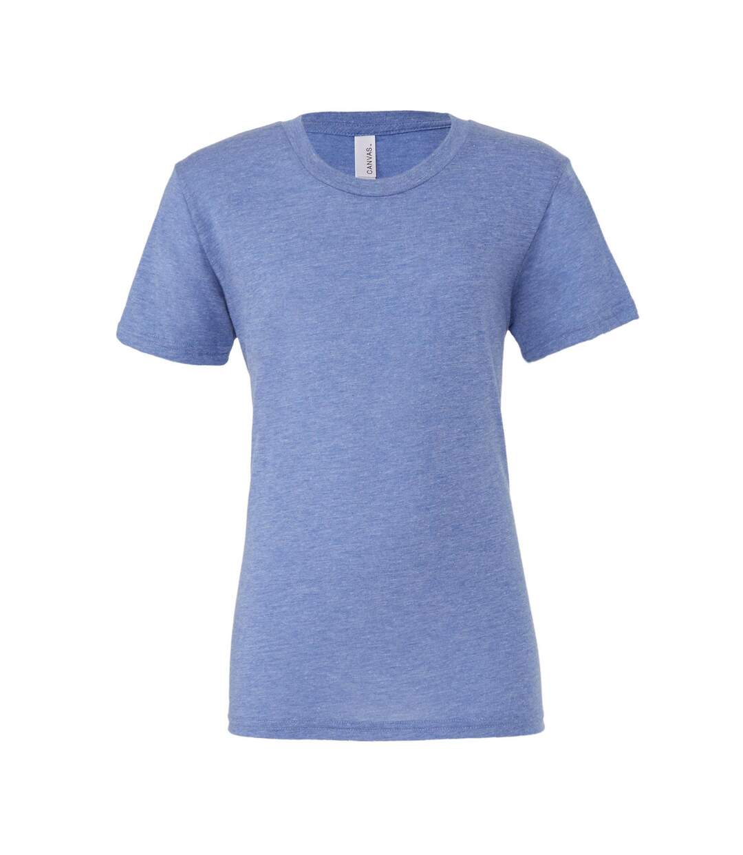 Canvas Triblend T-shirt À Manches Courtes Homme Bleu Bella + Canvas-1