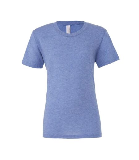 Canvas Triblend T-shirt À Manches Courtes Homme Bleu Bella + Canvas