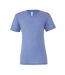 Canvas Triblend T-shirt À Manches Courtes Homme Bleu Bella + Canvas-1