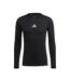 Maillot De Foot Manches Longues Team Base Homme Noir Adidas-1