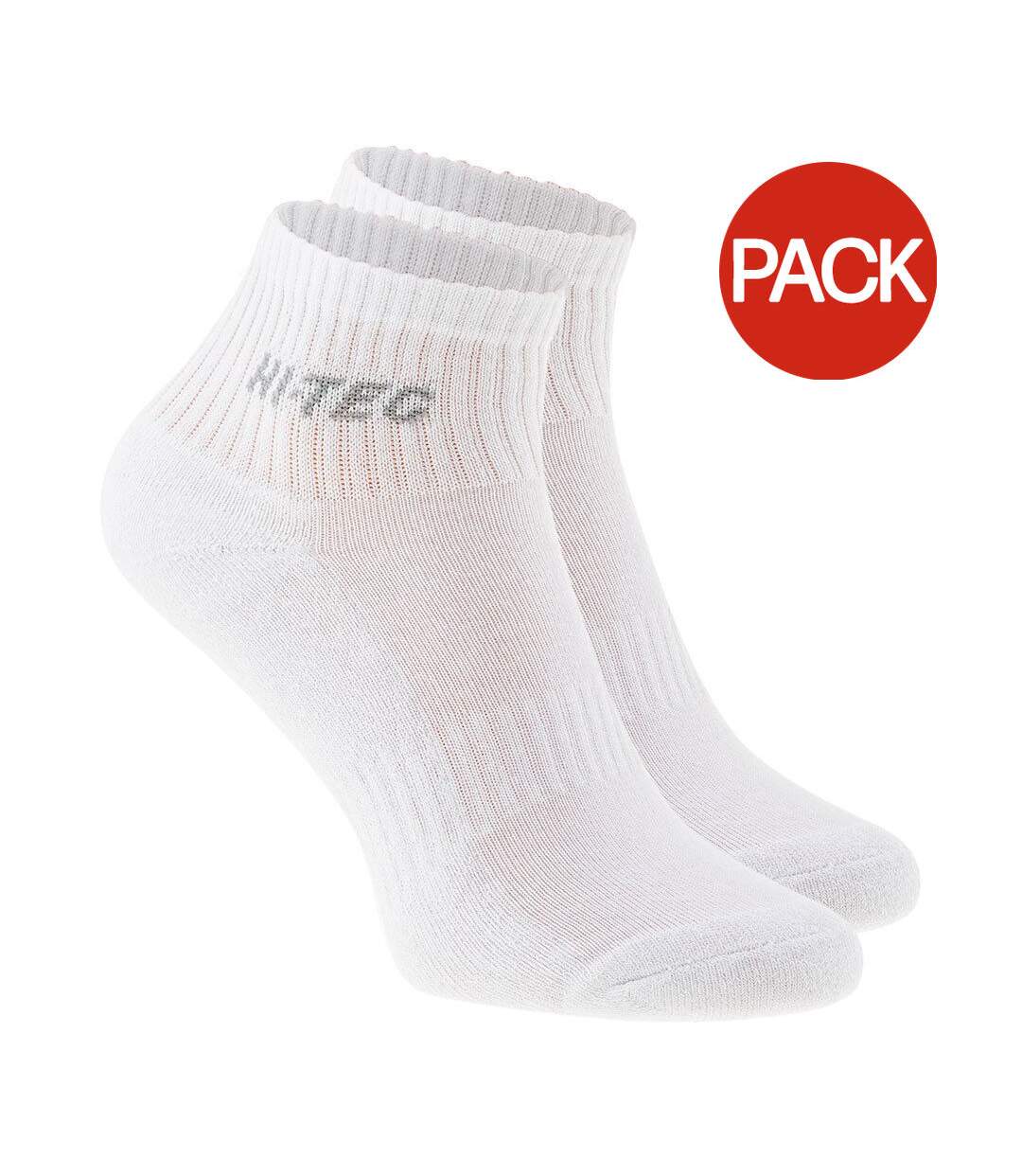 Chaussettes Motif/style Logo Quarro Adulte Blanc Hi-Tec-1