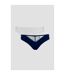 Gorgeous Womens/Ladies Floral Embroidered Detail Briefs (Pack of 2) (Navy/White) - UTDH3541