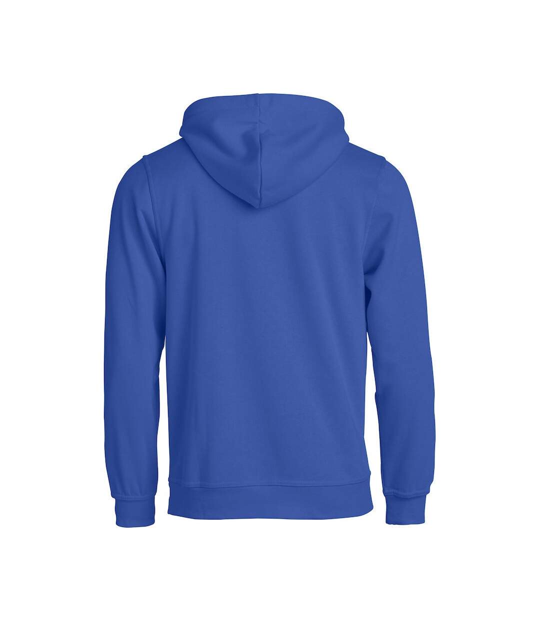 Sweat À Capuche Basic Adulte Bleu Clique-2