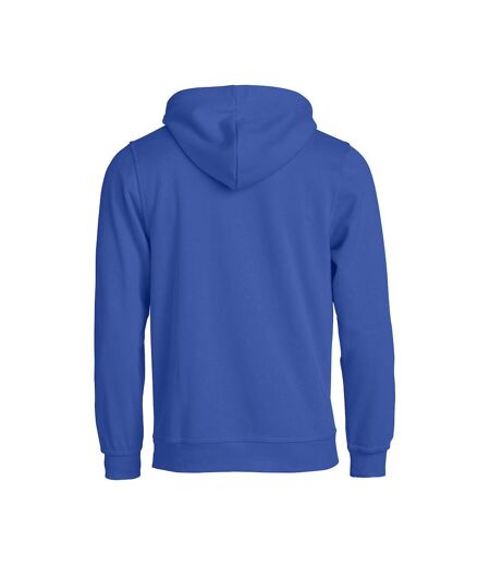 Sweat À Capuche Basic Adulte Bleu Clique