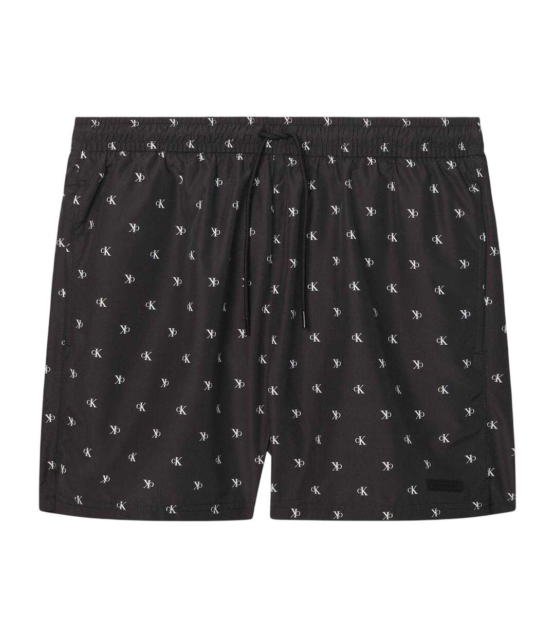 Short De Bain Motif/style Logo Homme Noir Calvin Klein-3