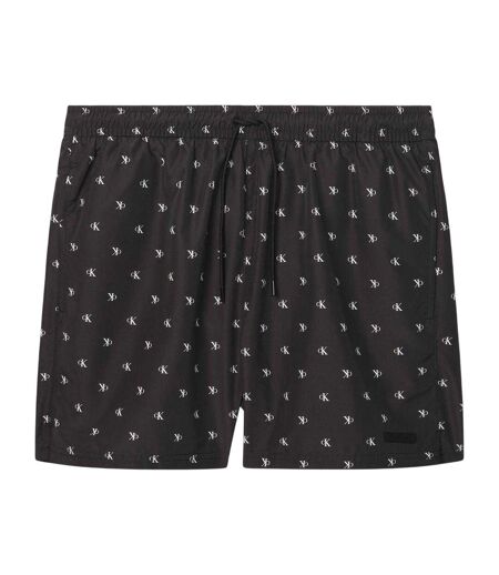 Short De Bain Motif/style Logo Homme Noir Calvin Klein