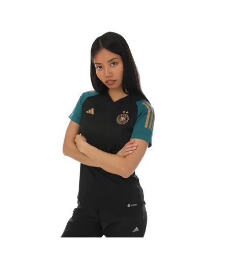 Womens/ladies germany tiro 23 pro jersey black Adidas
