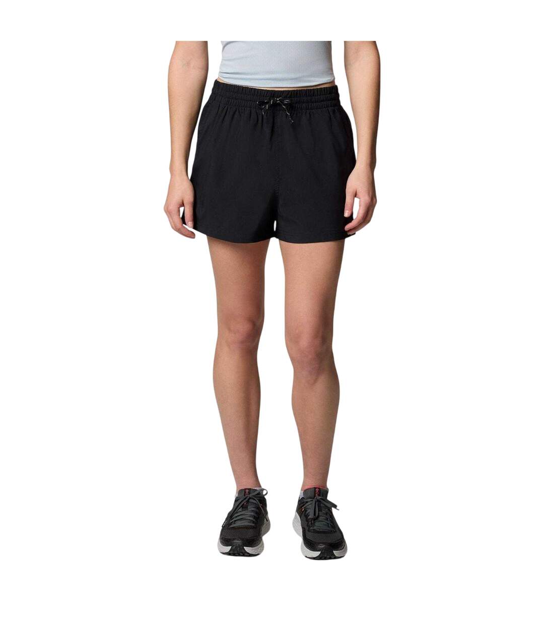 Womens/ladies Vista Shorts Black Columbia-4