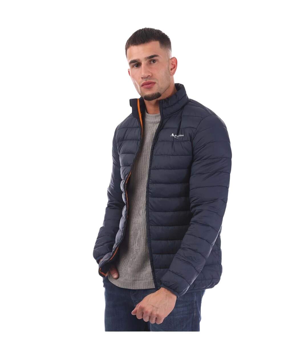 Mens Puffer Jacket Navy Aquascutum-2