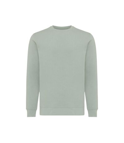 Unisex adult etosha recycled cotton lightweight sweatshirt iceberg green Iqoniq