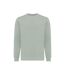 Unisex adult etosha recycled cotton lightweight sweatshirt iceberg green Iqoniq-1