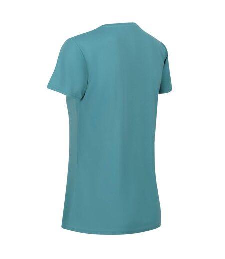 Regatta Womens/Ladies Fingal VII Uplift Yoga Pose T-Shirt (Bristol Blue) - UTRG8989