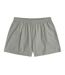 Womens/ladies comfort cotton shorts pale green Animal-2