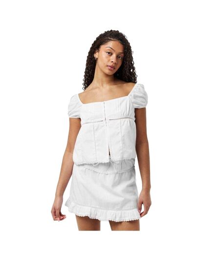 Haut Motif/style Brodé Femme Blanc Vif Jack Wills